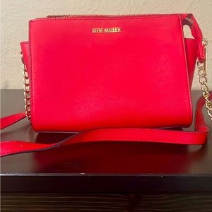 Sold! ✅ Steve Madden NWOT Red Crossbody Bag